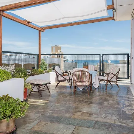Panoramic View Roof Garden * Rethimnon